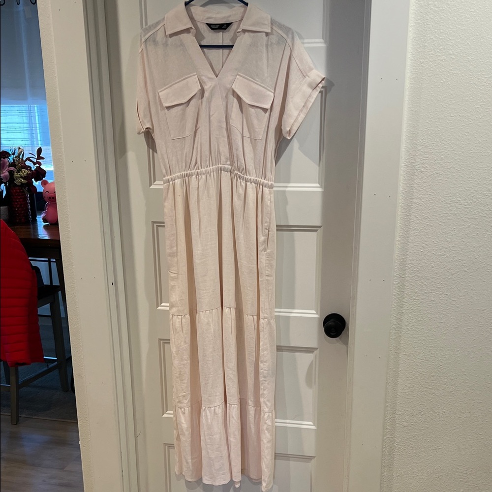 Simply Vera Vera Wang Light Pink Maxi Dress